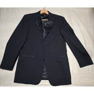Tommy Hilfiger 42L Formal Jacket – Union Made – Satin Notch Lapel